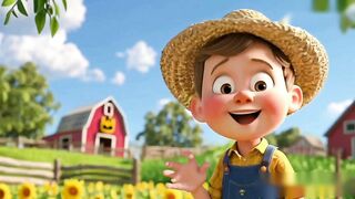 Old MacDonald had a farm | nursery rhymes in english | songs for babies | 3d animation