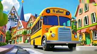 wheels on the bus |  @Fillcolorsandlearn  nursery rhymes & kids song