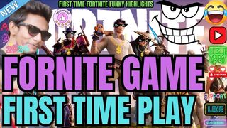 First Time Funny Fortnite Gameplay Stream Highlight | Funny Highlight | Fortnite Funny | Newbie Game