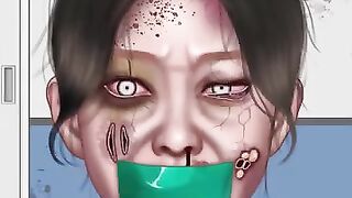 ASMR 'Kita Semua Mati' Berubah menjadi Manusia Zombie #shorts #animation