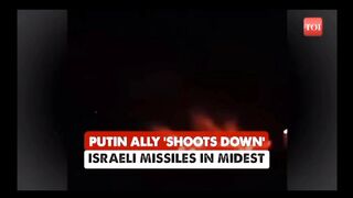 Big Escalation In Mideast; Putin Ally Shoots Down Israeli Missiles