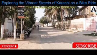 Exploring the vibrant streets of Karachi on a bike ride