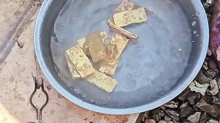 Amazing!! Satisfying Gold bar process