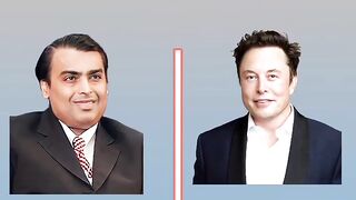 Mukesh Ambani vs Elon musk ❓#shorts