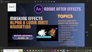 26- AE Alpha & Lama Matt Effects | Live Class TLCC