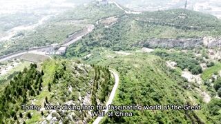 The facinating wall of the great wall of China