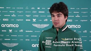 Aston Martin Aramco Formula One® Team Introduces the AMR24 - Interview Lance Stroll, Driver