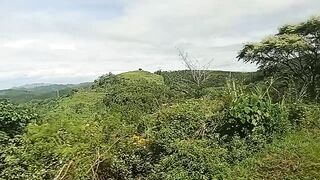 The view of mountain at Bandung, west Java