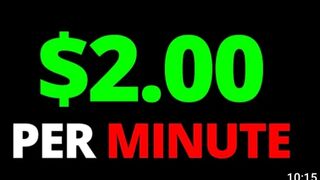 Get Paid $2.00 EVERY Min. (AUTOPILOT) _ Make Money Online