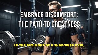 Embrace discomfort the path greatness