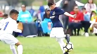 Kids skills in football