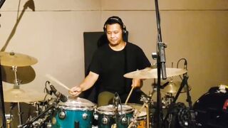 drum recording in the studio