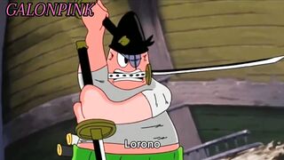 Animated SpongeBob version of Naruto