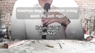 Pertanyaan hukum bagi laki-laki yang tidak menikah versi gus baha