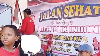 acara jalan sehat hari ini