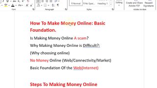 Simple Steps to Making Money Online: Understanding the Basic Concepts Part 1