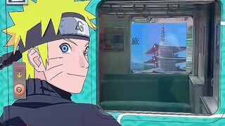 Train in Japan Naruto anime