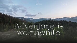 Adventures travel