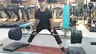 100 kg deadlift and pushups by sir butt my gym coach and goood friend 60 yearsold