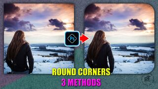 How to Make Round Corners Of An Image in Photoshop