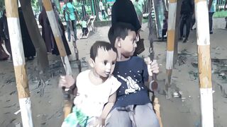 Cute baby funny time