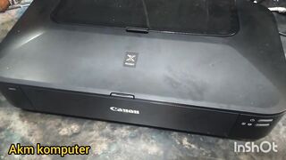 Cara memperbaiki canon ix6770 error 5B00 g bisa direset pake reseter gagal masuk save mode