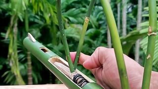 Bamboo Creation with Archery _bamboo _crafts _diycrafts