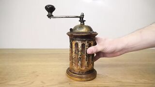 Antique Italian Coffee Grinder