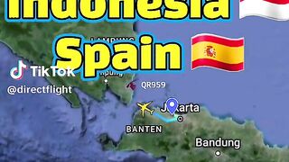 Flight Indonesia Spain