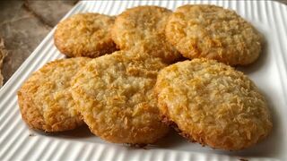 Coconut Cookies Recipe without Oven