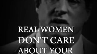 Real women dont care momey