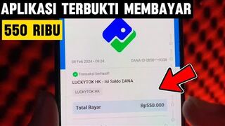 Aplikasi terbukti membayar kirim dana 800 ribu‼️cuma main game dapet segini