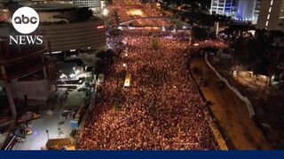 Protests erupt in Israel after 6 hostages killed in Gaza