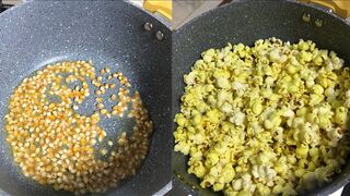 Popcorn Recipe Homemade Popcorn Recipe in just 3 minutes