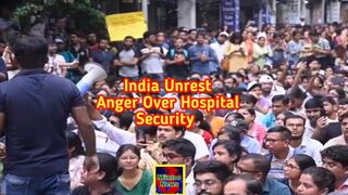 Anger over hospital security in India: Trainee doctor killed in govt-run facility