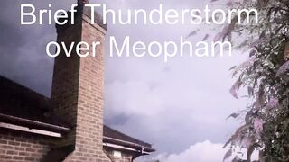 Brief Thunderstorm over Meopham - Sun08/Sep/24