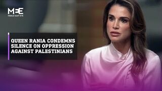 Queen Rania condemns global silence on oppression against Palestinians