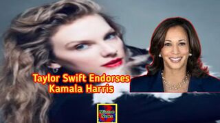 Taylor Swift endorses Kamala Harris for US president