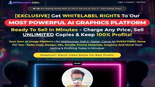 WhiteLabel AI Biz Review - Start Your Profitable AI Graphics Business