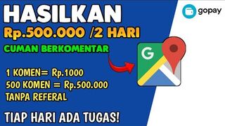 Hasilkan Rp.250.000 /Hari Dari Google Maps - Cara Dapat Uang Di Internet