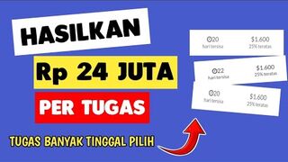 Hasilkan 24Juta Rupiah Cuman Cari Ide & Kasih Saran Orang Lain - Cara Dapat Uang Di Internet.