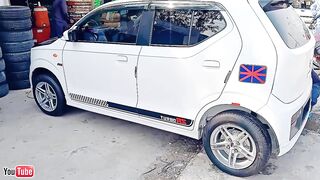 Suzuki Alto New Tyre & Alloy Rim Install