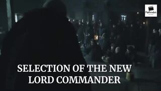 Jon Snow becomes Lord Commander of the Night Watch _ Game of Thrones