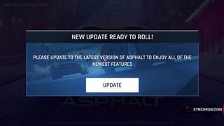 Can not update Asphalt 9 Unite