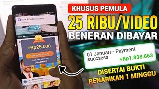 DISERTAI BUKTI?. NONTON VIDEO SHORTS DURASI 10 DETIK DIBAYAR DANA - KERJA ONLINE DARI RUMAH