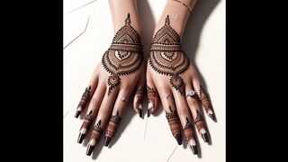 Beautiful mehndi design 31