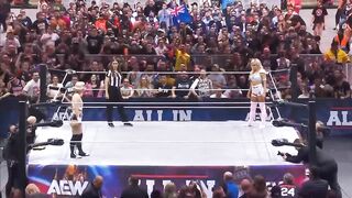 Toni Storm vs Mariah May - Women's World Championship - AEW All In 2024 Full Match