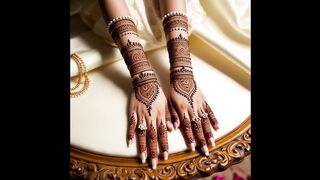 Beautiful mehndi design 33