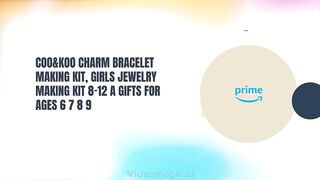 COO&KOO Charm Bracelet Making Kit,