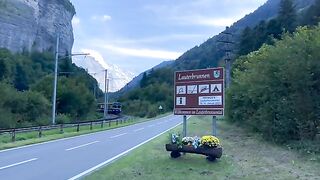 Lauterbrunnen 4K - The Most Beautiful Village in Switzerland - Travel Vlog, 4K Video Ultra HD 60fps